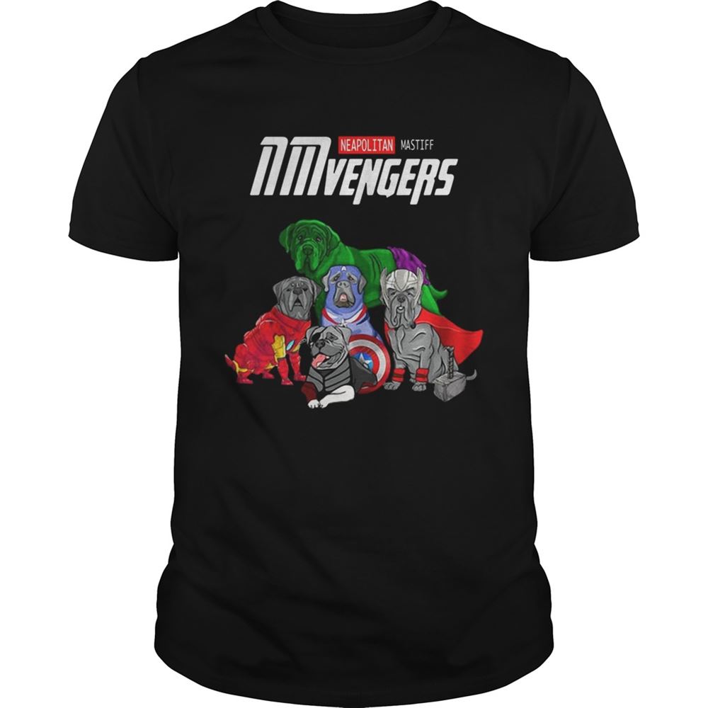 Amazing Marvel Avengers Neapolitan Mastiff Nmvengers Shirt 