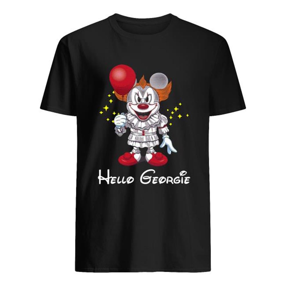 Gifts Mickey Pennywise Hello Georgie Shirt 