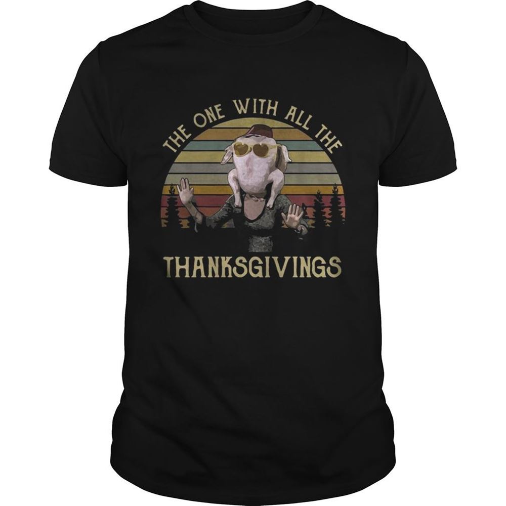 Awesome Monicas Turkey The One With All The Thanksgivings Vintage Shirt 