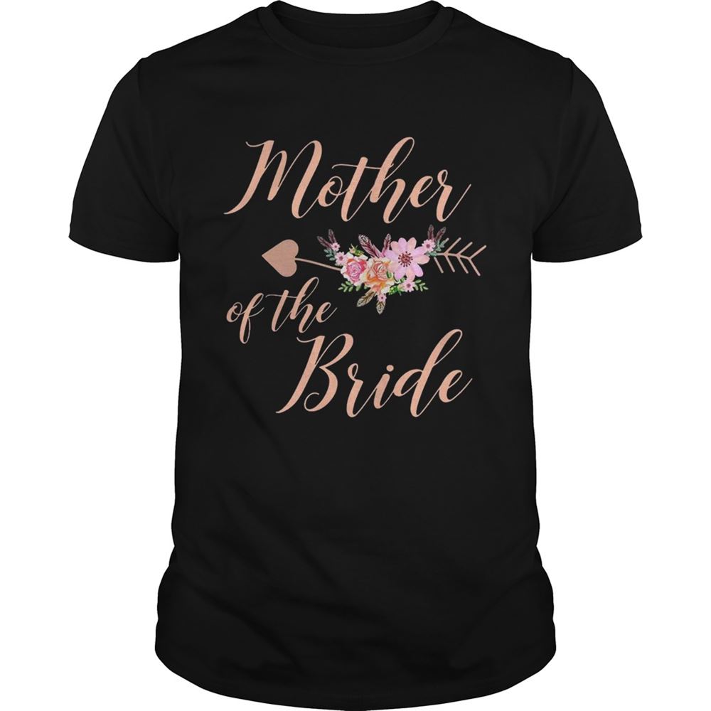 Awesome Mother Of The Bride T-shirt Wedding Party Shirt T-shirt 