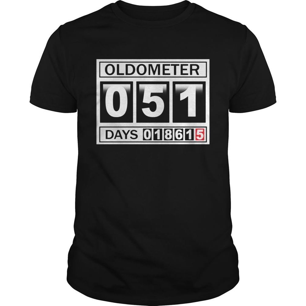 Amazing Oldometer For 51 Years Birthday T-shirt 