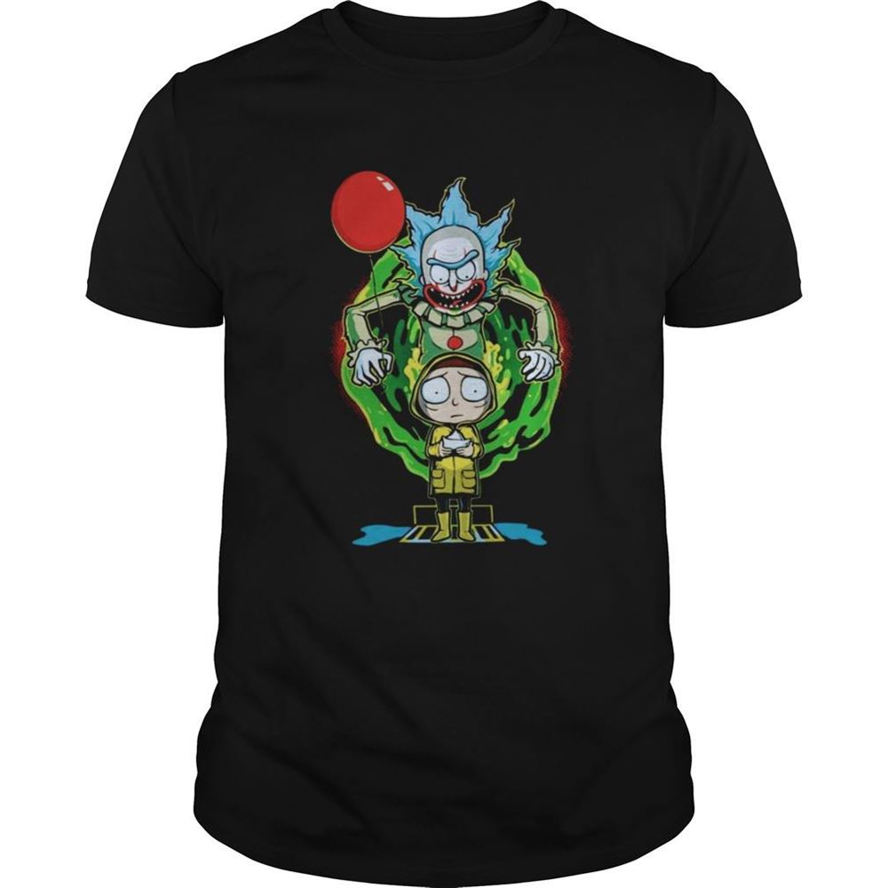 Interesting Pennywise It Rick And Morty Halloween Shirt 