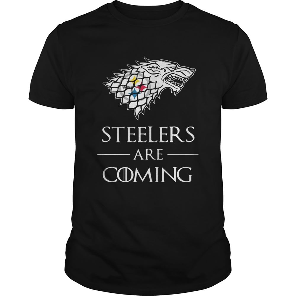 Great Pittsburgh Steelers Are Coming Game Of Thrones Shirt 