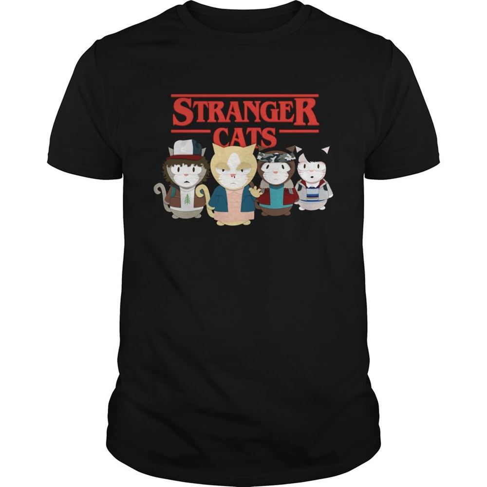 High Quality Stranger Cats Shirt 