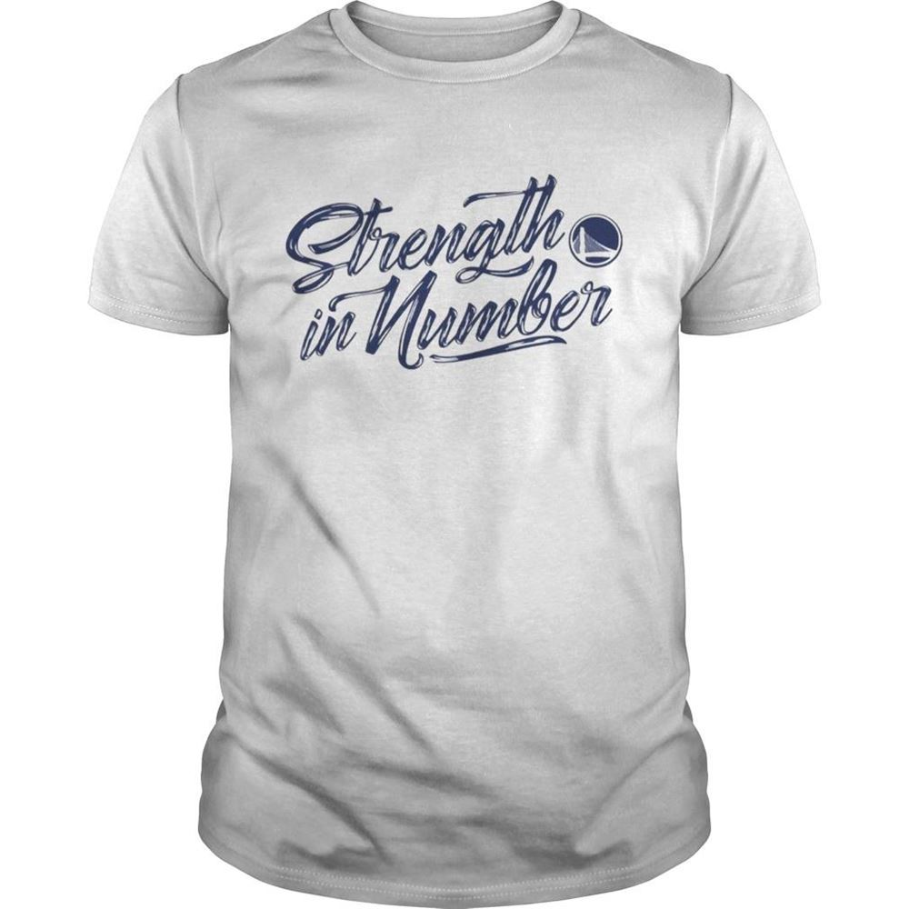 Special Strength In Numbers Warriors Shirt 