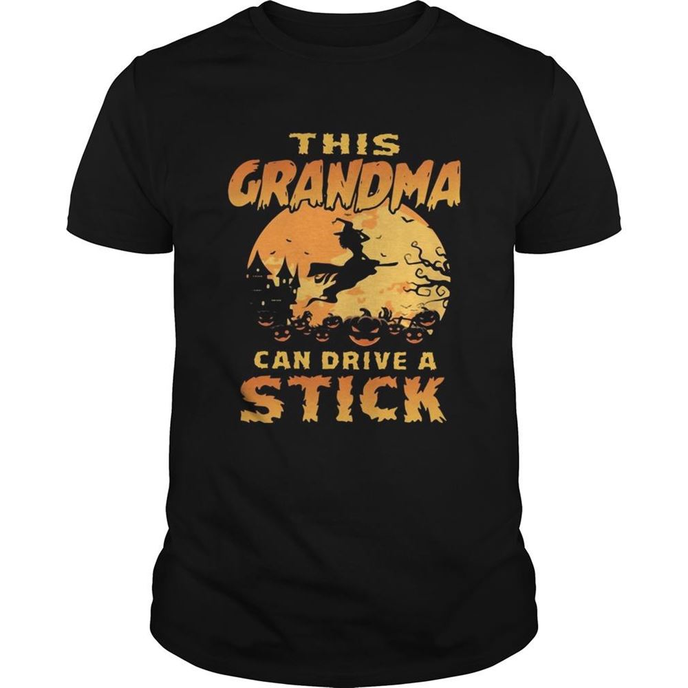 Special This Grandma Can Drive A Stick Shirt 