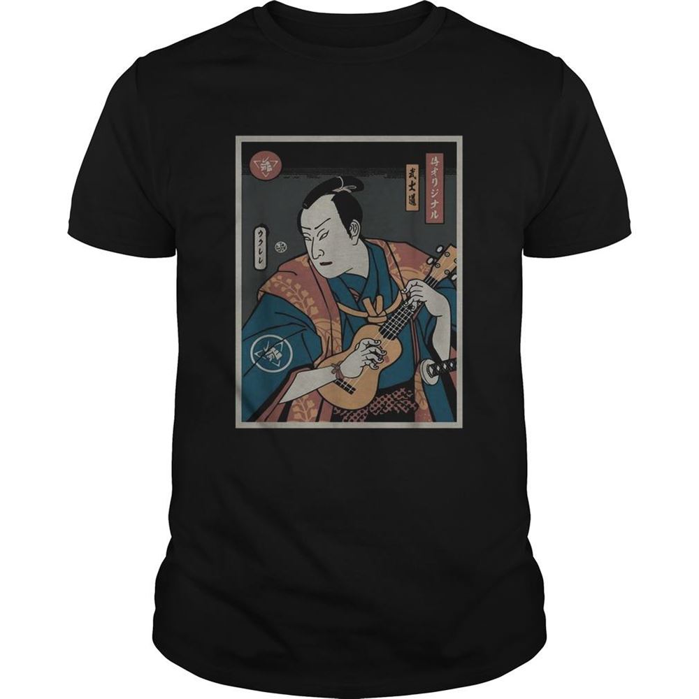 Gifts Ukulele Samurai Shirt 
