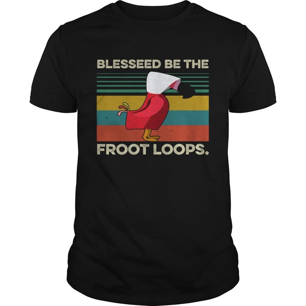 Happy Vintage Blessed Be The Froot Loops Shirt 