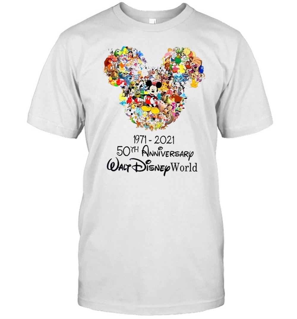 Awesome 1971 2021 50th Anniversary Walt Disney World Shirt 