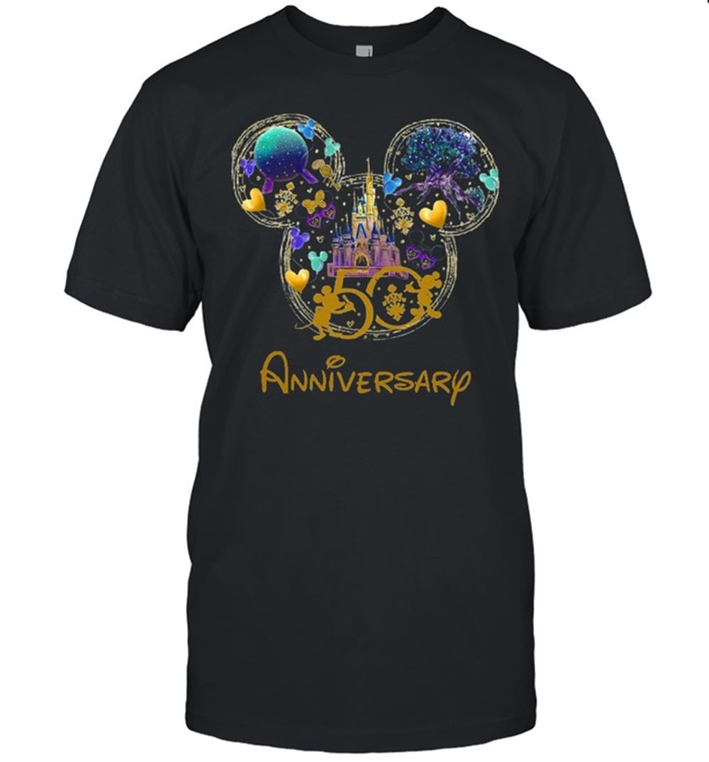 High Quality 50th Anniversary Disney Mickey Shirt 