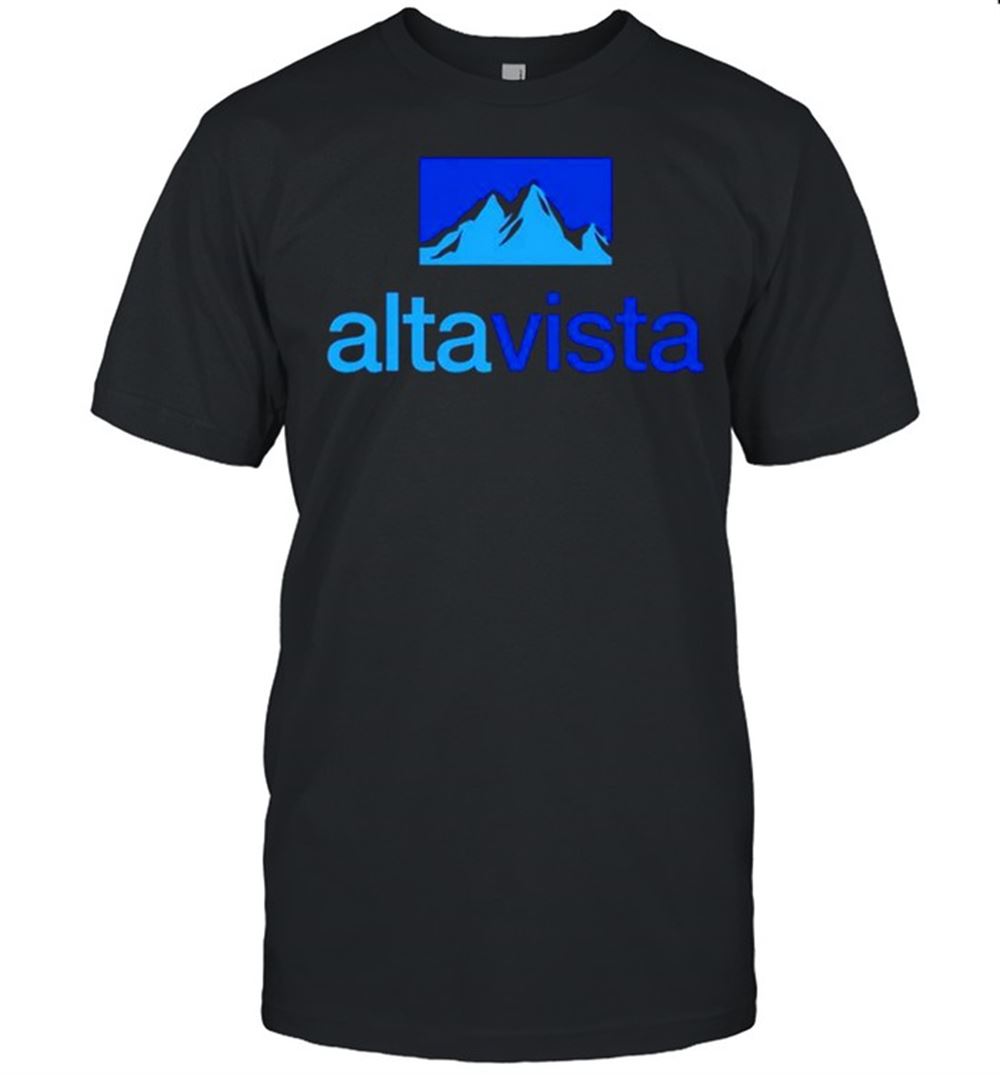 Attractive Altavista Internet Shirt 