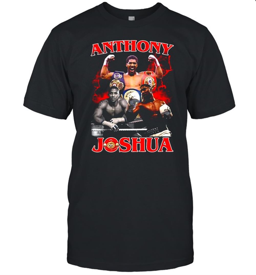 Limited Editon Anthony Joshua Boxing Champions T-shirt 