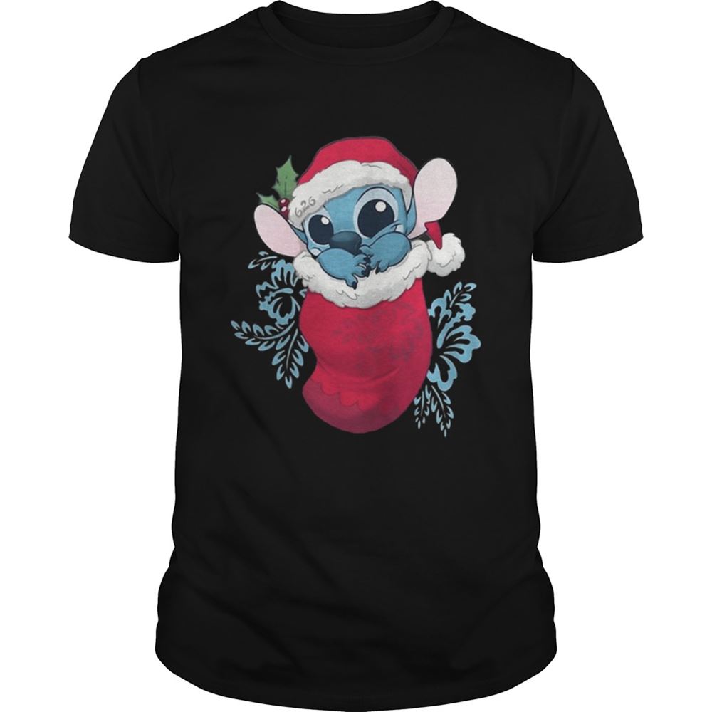 Promotions Baby Stitch In Christmas Stocking Shirt 
