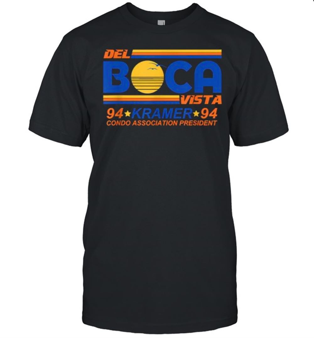 Amazing Del Boca Vista Retirement Community Funny Novelty Design T-shirt 
