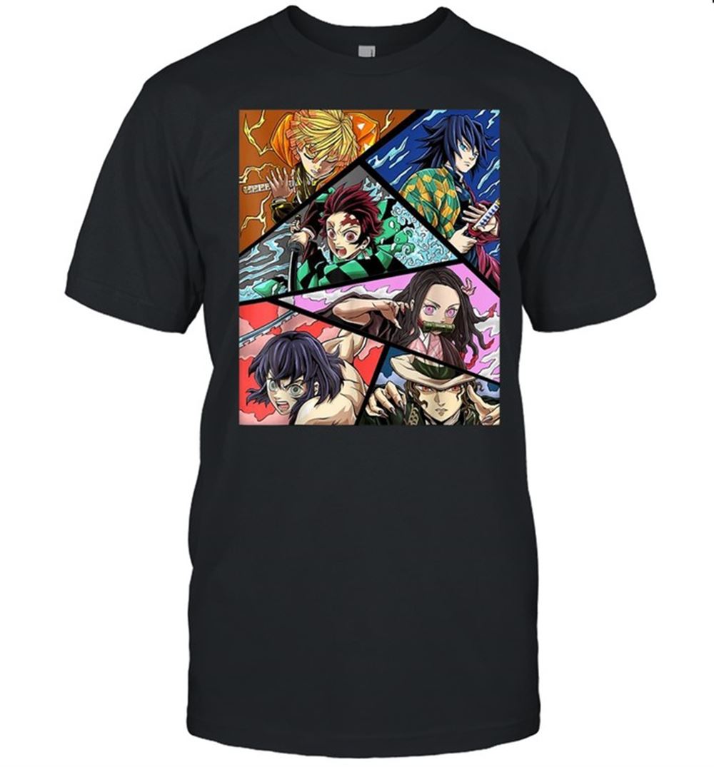 Attractive Demon Slayers Anime Manga Character For Fan Shirt 