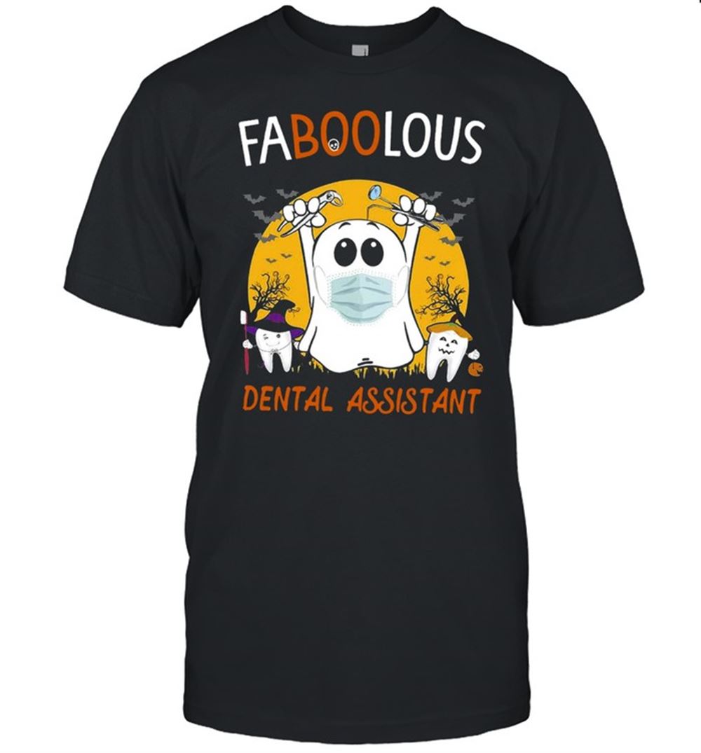 Limited Editon Faboolous Dental Assistant Halloween Witch T-shirt 