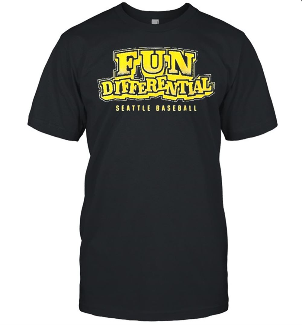 Great Fun Differential Seattle Baseball Shirt 
