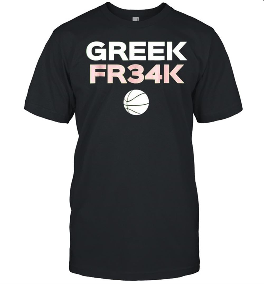 Interesting Greek Fr34k Basketball Milwaukee Freak Geek Shirt 