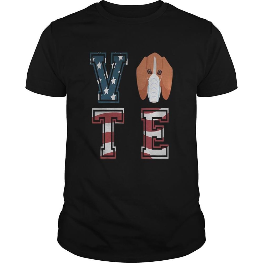 Best American Flag Vote 2020 Election Beagle Dog Shirt 