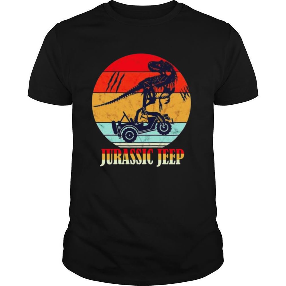 Attractive Jurassic Jeep Vintage Halloween Shirt 