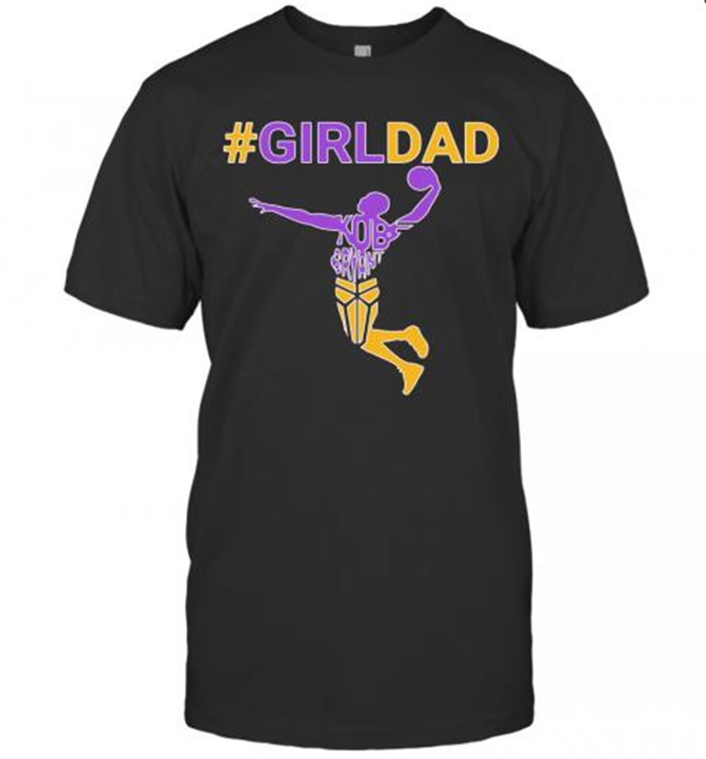 Limited Editon Kobe Bryant Girl Dad T-shirt 