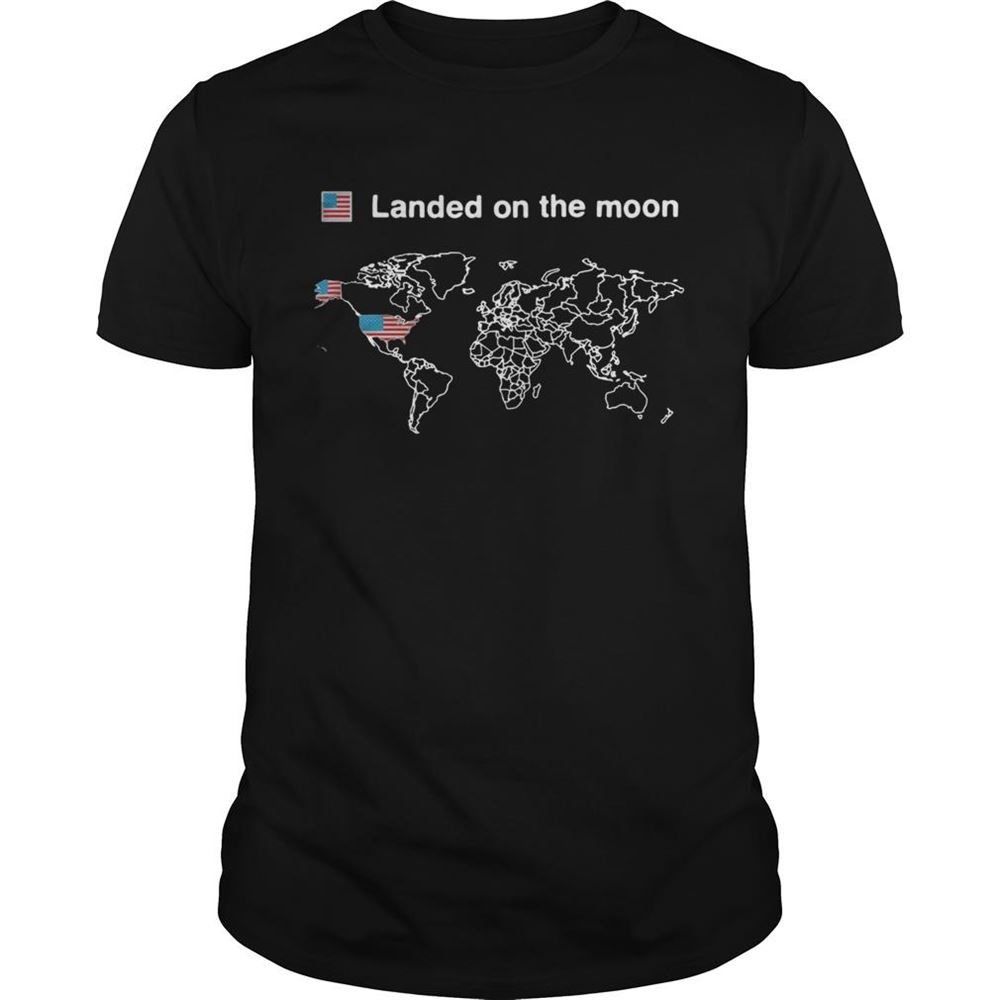 Happy Landed On The Moon Shirt 