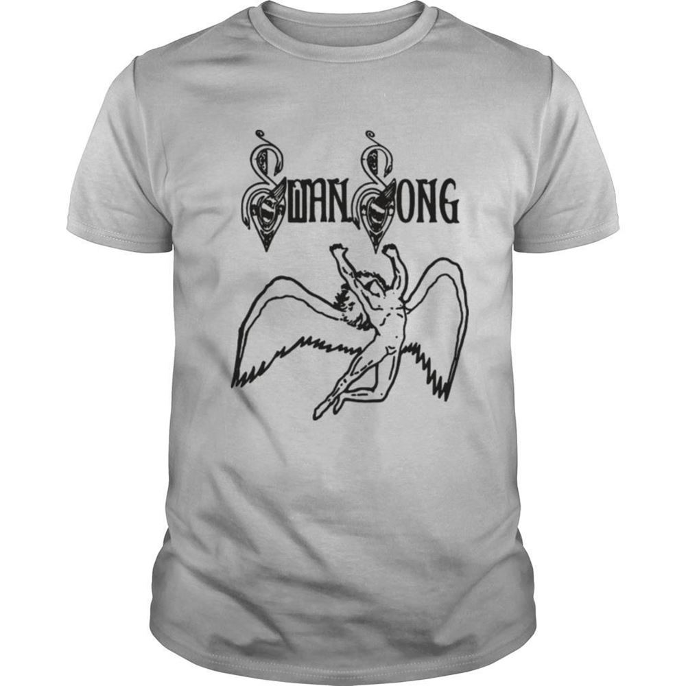 Interesting Led Zeppelin Band Swan Song Shirt 
