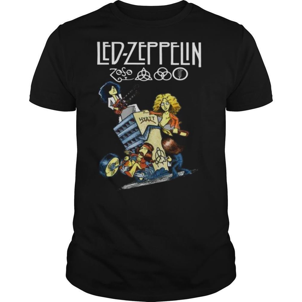 Promotions Led Zeppelin Hyatt Shirt 