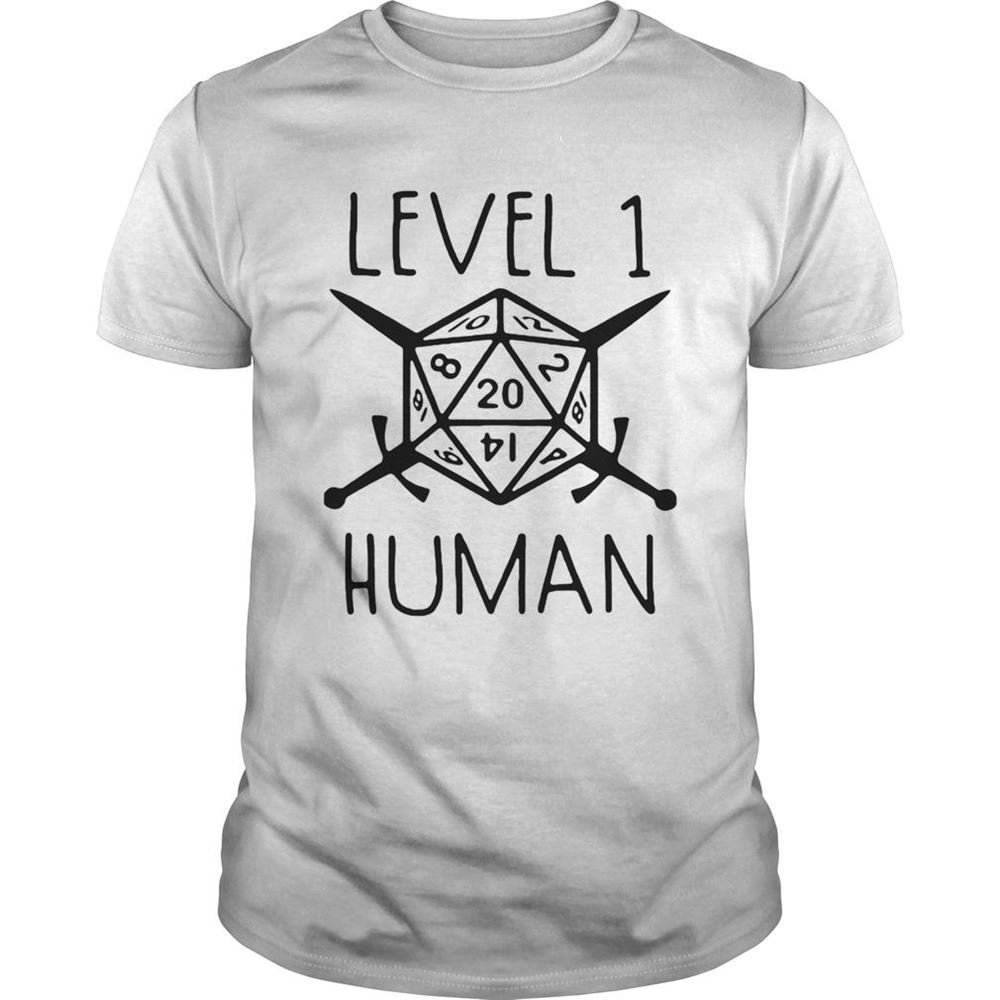 Limited Editon Level 1 Human Sword Polyhedron Blocks Shirt 