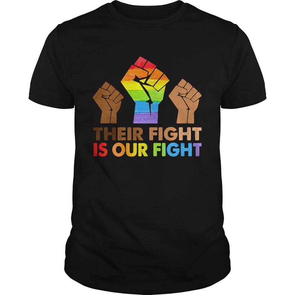 Gifts Lgbt Their Fight Is Our Fight Shirt 