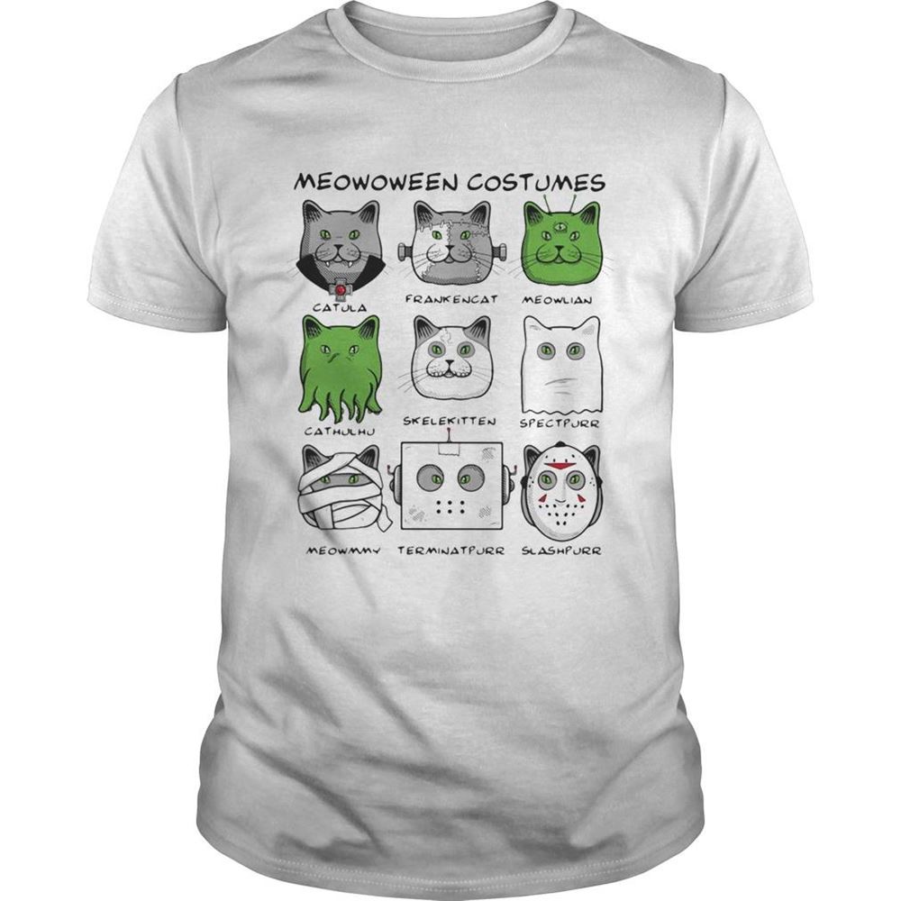 Best Meowoween Costumes Terminatpurr Spectpurr Shirt 