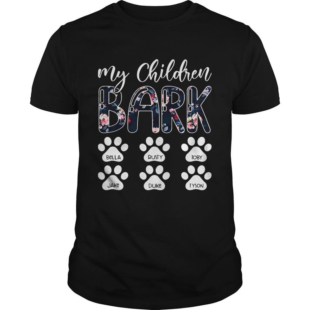 Best My Children Bark Bella Rusty Toby Shirt 