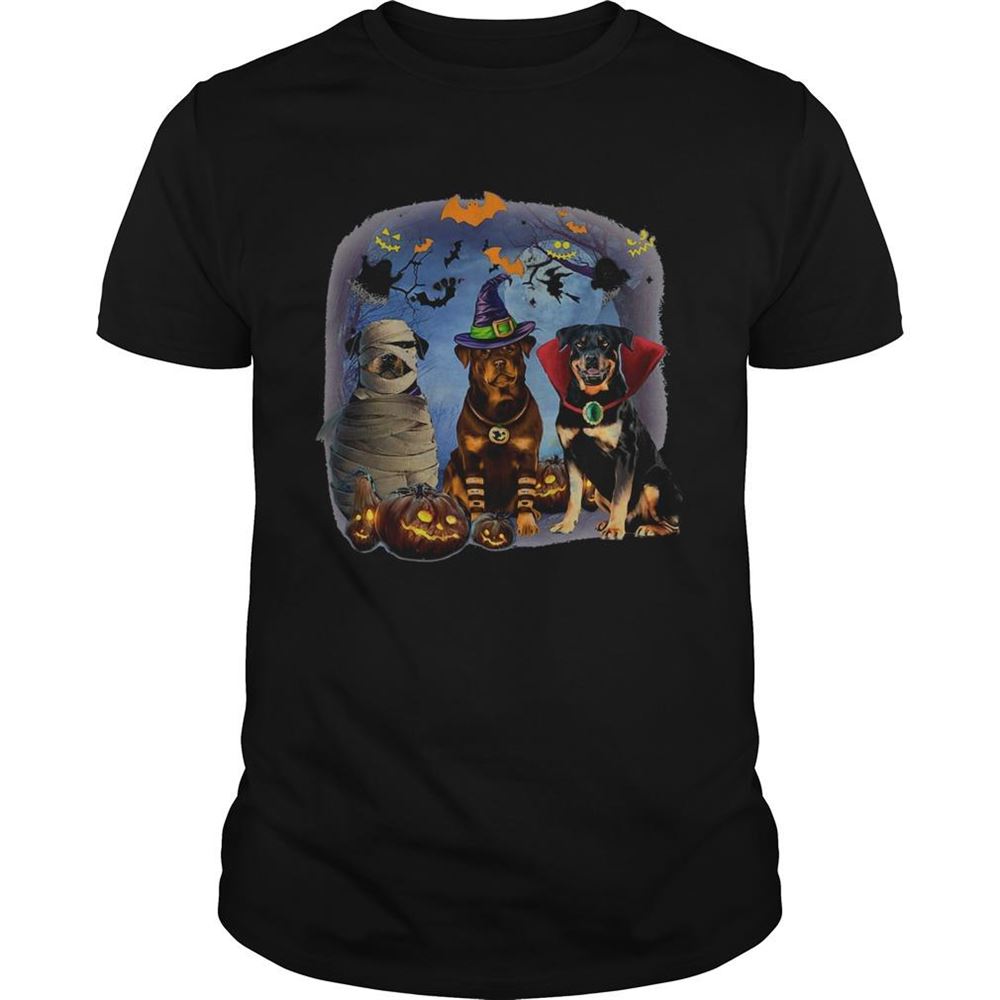 Happy Pisces Rottweiler Halloween Shirt 