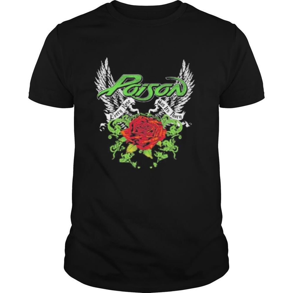 Promotions Poison The Rose Logo Shirt 