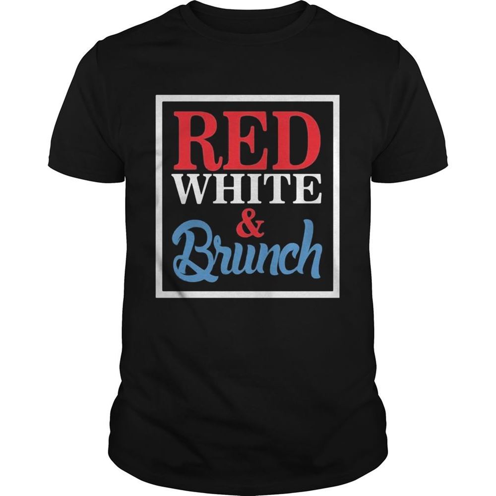 Amazing Red White And Brunch Frames Shirt 