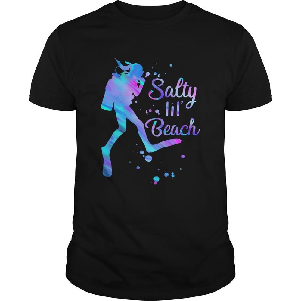 Awesome Scuba Diving Salty Lil Beach Shirt 