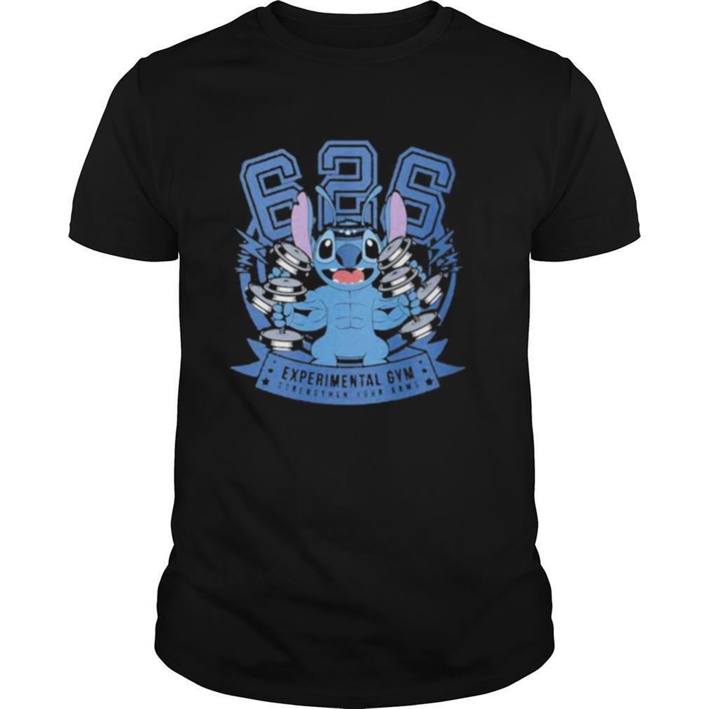 Attractive Stitch Experimental Gym Strengthen Your Arms Shirt 