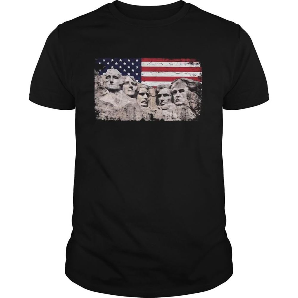 Attractive Trump 45th Added To Mount Rushmore Shirt 