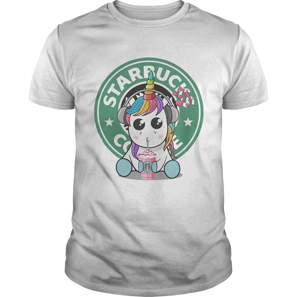 Special Unicorn Drink Starbucks Coffee Shirt 