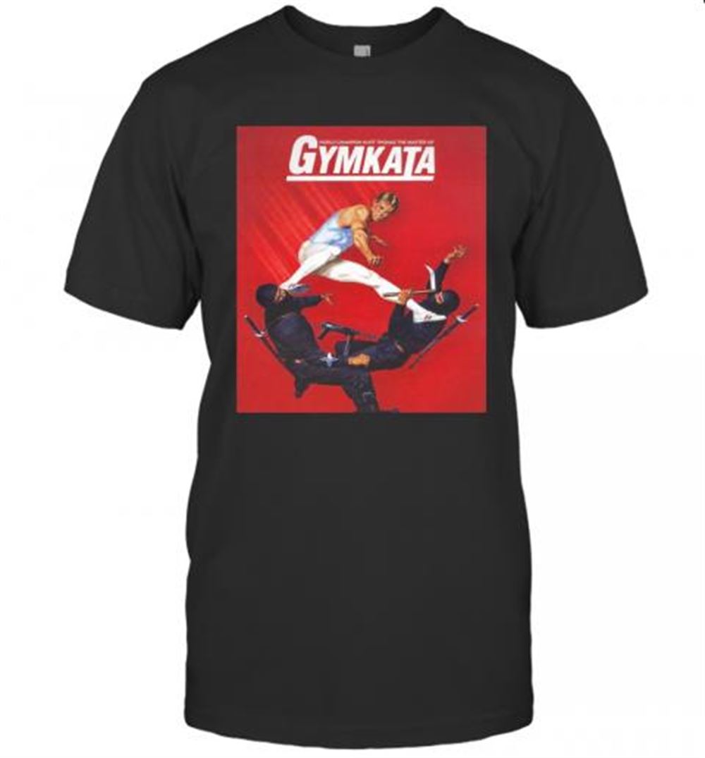 Happy World Champion Kurt Thomas The Master Of Gymkata T-shirt 