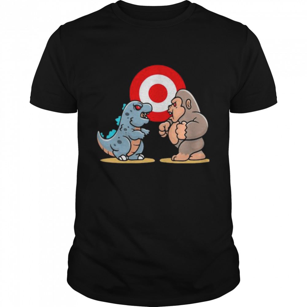 Attractive Baby Kong And Baby Godzilla Monster Shirt 