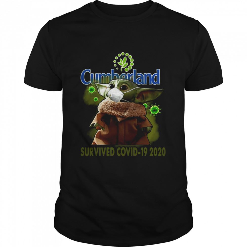 Gifts Baby Yoda Cumberland Farms Survived Covid-19 2020 Shirt 
