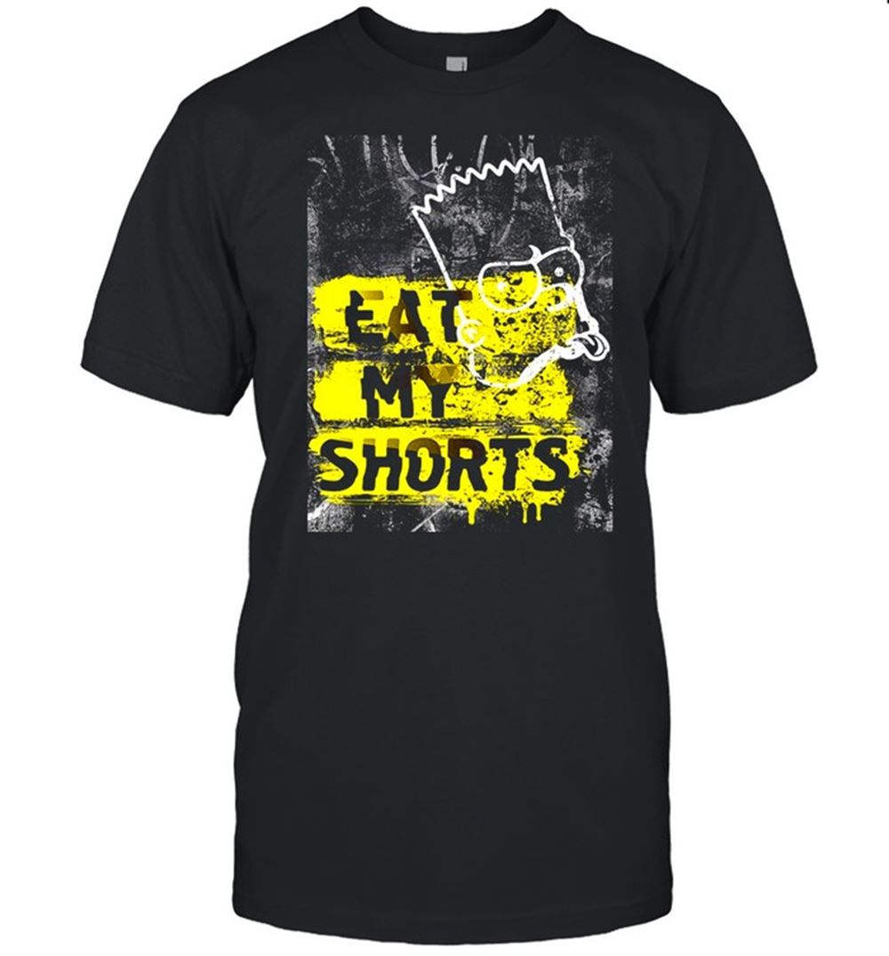 Happy Bart Simpson Eat My Shorts Shirt 