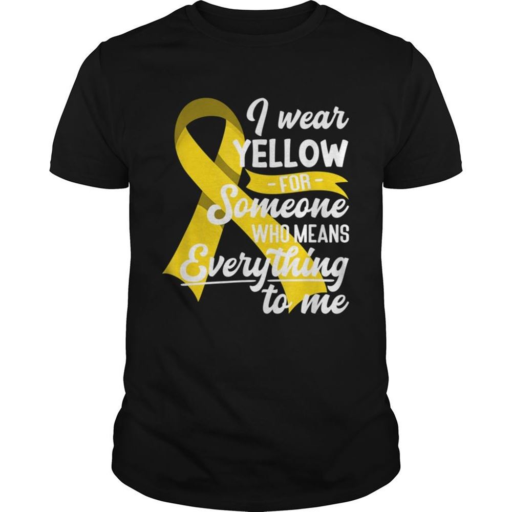 Interesting Brave I Endometriosis Awareness I Yellow Ribbon I Everything Shirt 