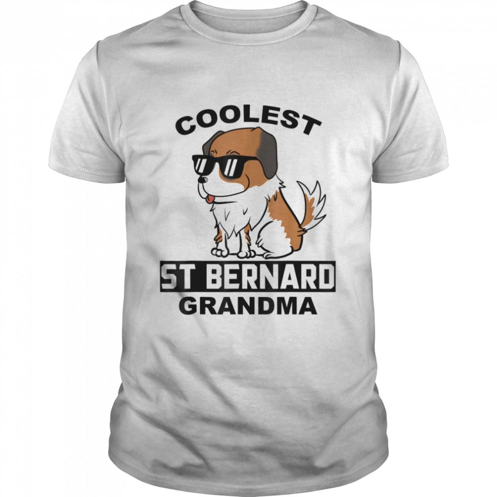 Promotions Coolest Saint Bernard Grandma Dog Shirt 