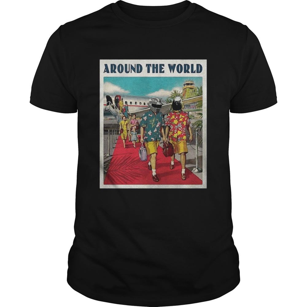 High Quality Daft Punk Around The World Shirt 