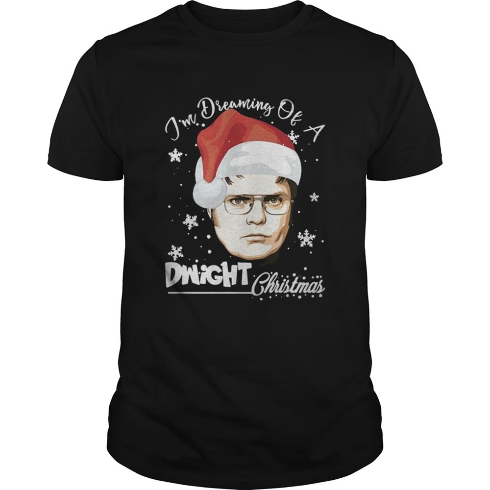 Great Dwight Schrute Im Dreaming Of A Dwight Christmas Shirt 