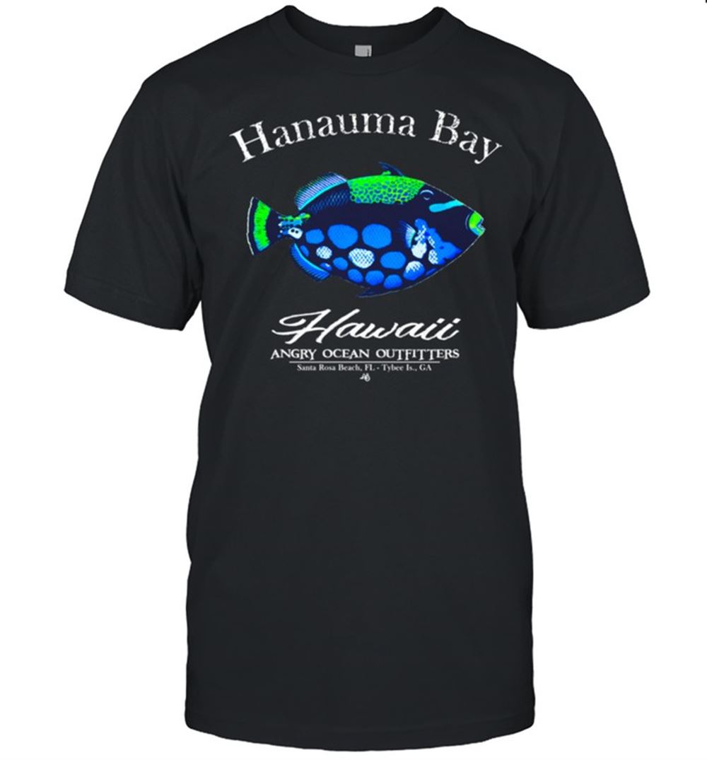 Best Hanauma Bay Hawaii Oahu Snorkeling Scuba Trigger Fish Shirt 