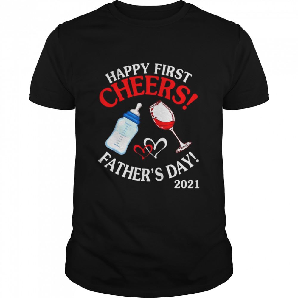 Awesome Happy First Chers Fathers Day 2021 Shirt 