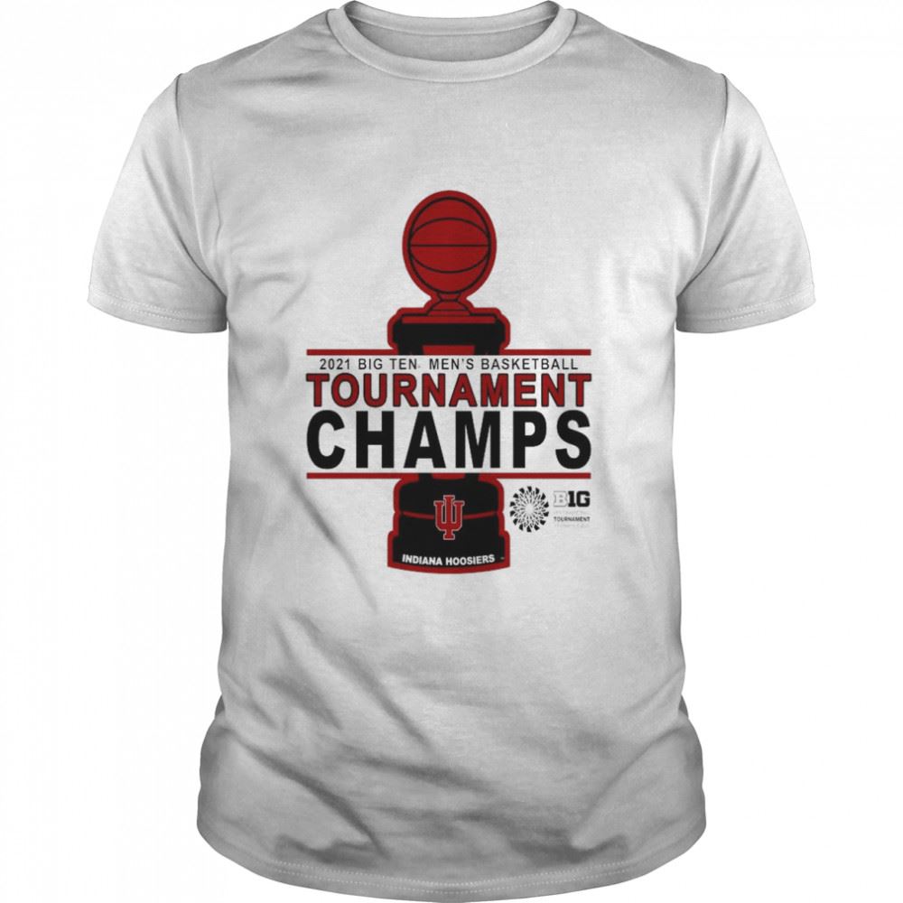 Special Indiana Hoosiers 2021 Big Ten Basketball Tournament Champs Shirt 